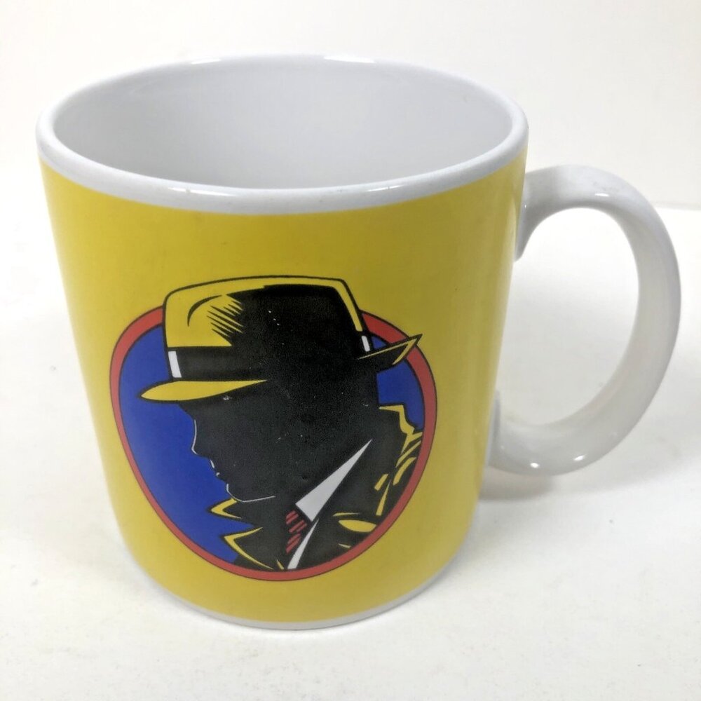 Vintage Collector's Ceramic Mug Of Disney's Dick Tracy by Applause Co. Korea - Picture 2 of 7